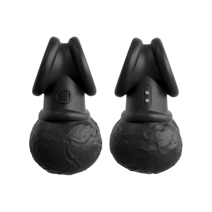 Pipedream King Cock Elite Swinging Silicone Balls Cock Ring Black Pipedream