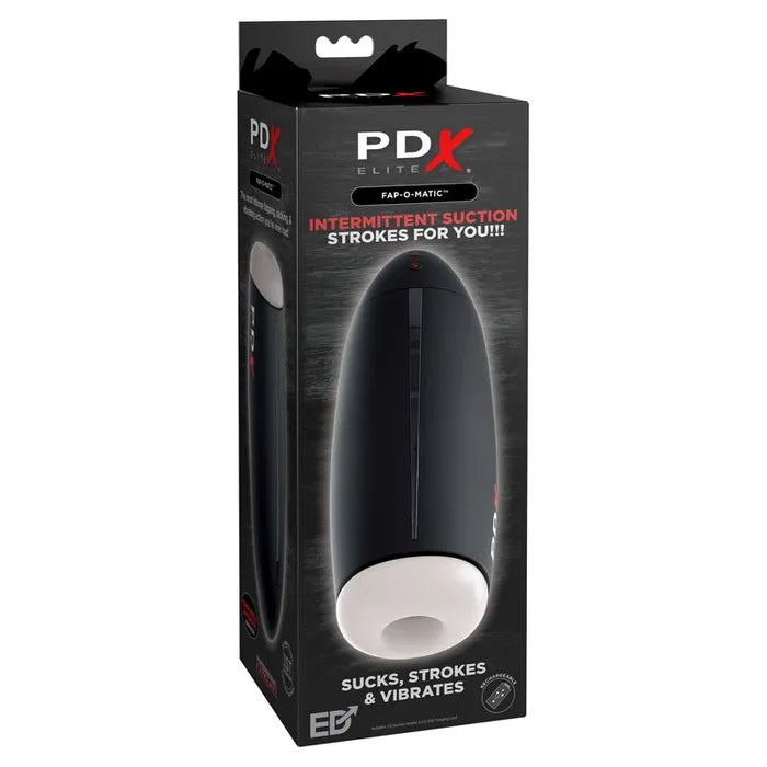 Pipedream Extreme Toys Elite Fap O Matic USB Rechargeable Sucking Masturbator Secondary image