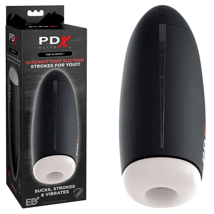 Pipedream Extreme Toys Elite Fap O Matic USB Rechargeable Sucking Masturbator