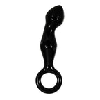 Adam & Eve ADAMS Glass Prostate Massager 16.6cm Black Adam & Eve