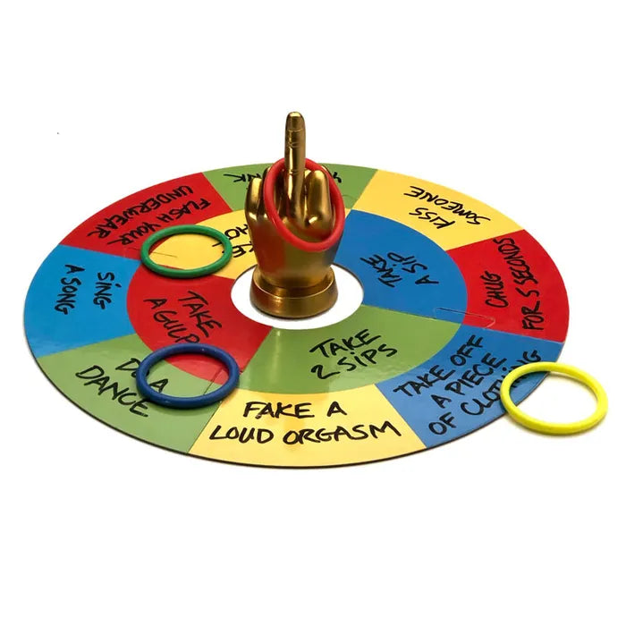 Little Genie Lets Get Fucked Up Ring Toss Adult Party Game Secondary image