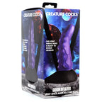 XR Brands Creature Cocks Orion Invader Veiny Space Alien Silicone Dildo 18.4cm Purple XR Brands
