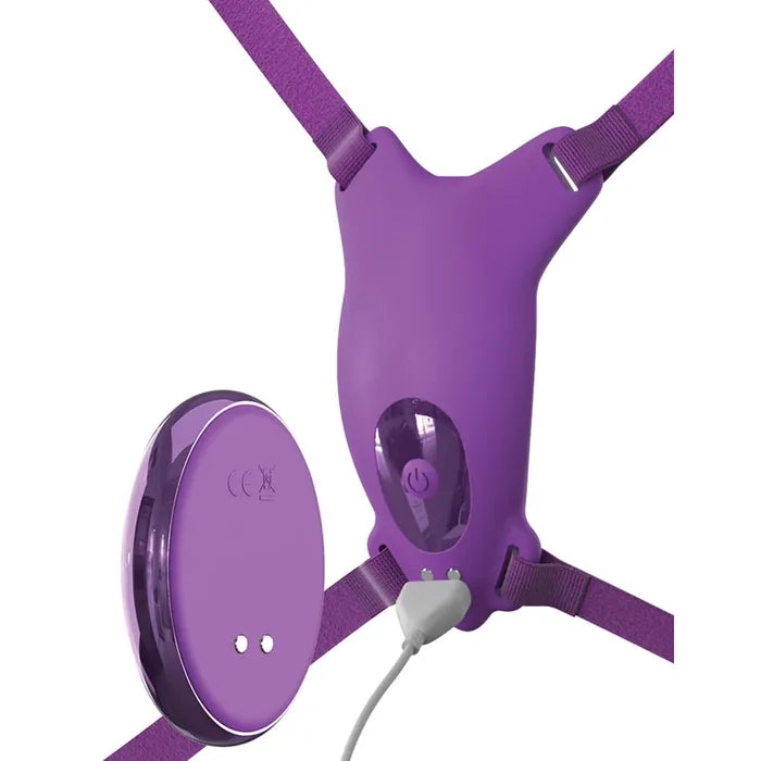Pipedream Fantasy For Her Ultimate Butterfly USB Rechargeable Strap On Stimulator Pipedream Main image