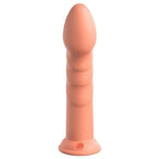 Pipedream Dillio Platinum Super Eight Dong 8 Inch Peach Pipedream