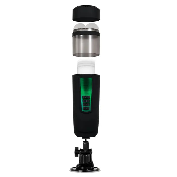 Gender X MESSAGE IN A BOTTLE USB Rechargeable Thrusting & Spinning Masturbator Gender X