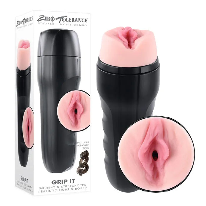 Zero Tolerance GRIP IT LIGHT Vagina Stroker Flesh Zero Tolerance Main image