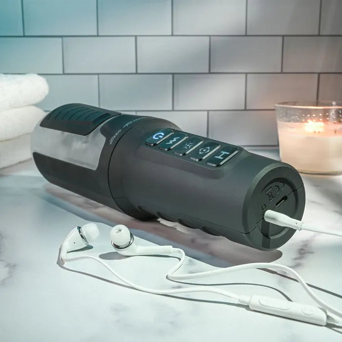 Zero Tolerance SQUEEZE PLAY WITH RILEY REID USB Rechargeable Sucking & Vibrating Masturbator Zero Tolerance