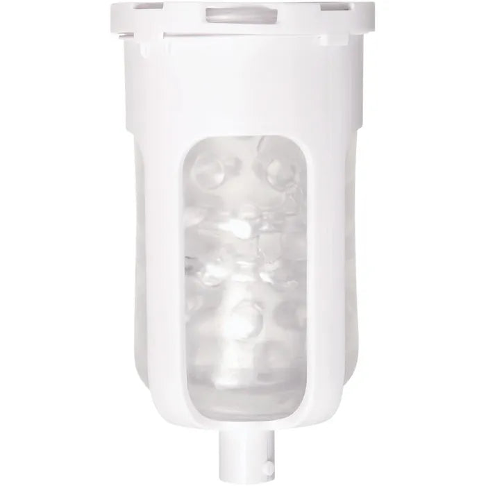 Zero Tolerance The Thrusting Stroker USB Rechargeable Thrusting Masturbator White Zero Tolerance