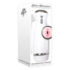 Zero Tolerance The Thrusting Stroker USB Rechargeable Thrusting Masturbator White Zero Tolerance
