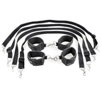 Fetish Fantasy Series Cuff & Tether Set Restraints Black Pipedream