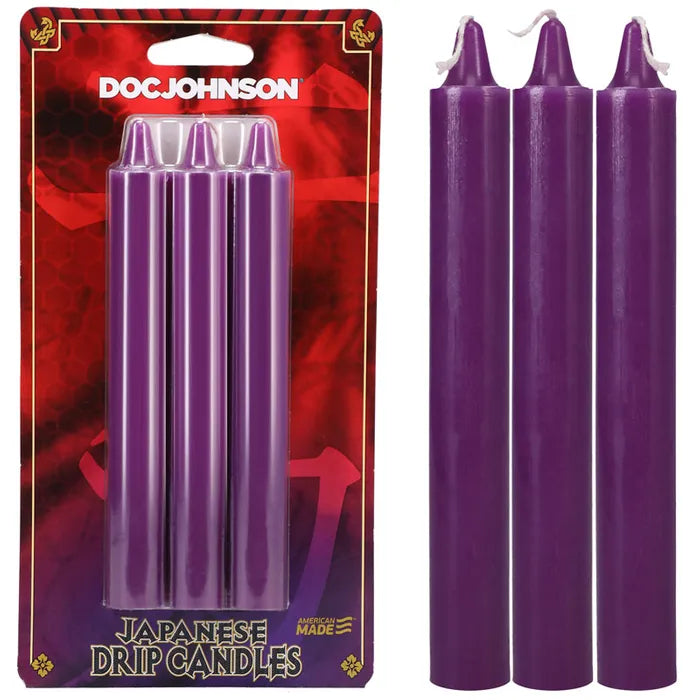 Doc Johnson Japanese Drip Candles 3 Pack Doc Johnson