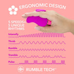 Blush Novelties Aria Erotic AF USB Rechargeable Stimulator Blush Novelties