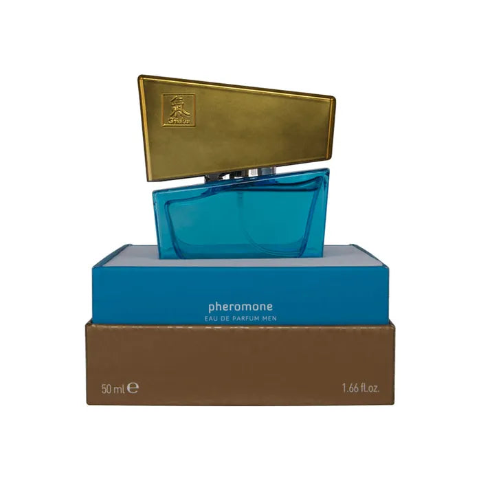 Hot Production Shiatsu Pheromone Eau De Parfum Pheromone Fragrance for Men Dark Blue 50ml Hot Production