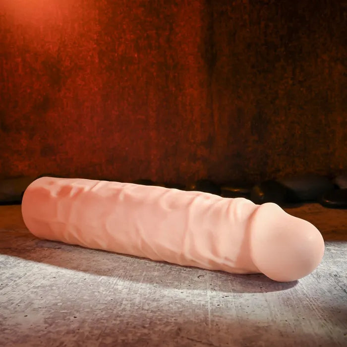 Adam & Eve Adams Realistic Penis Extension Sleeve 3 Inch Adam & Eve