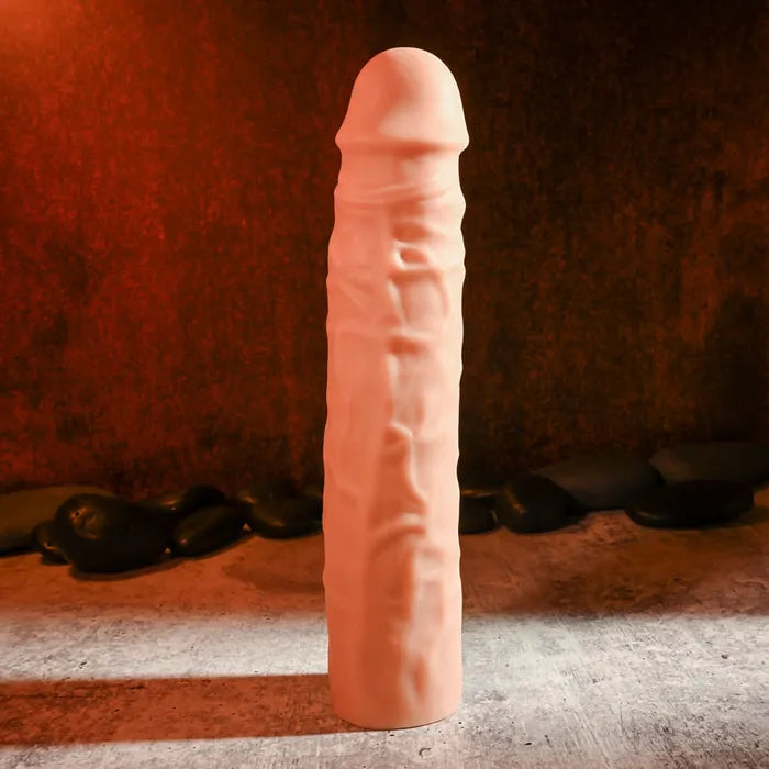 Adam & Eve Adams Realistic Penis Extension Sleeve 3 Inch Adam & Eve