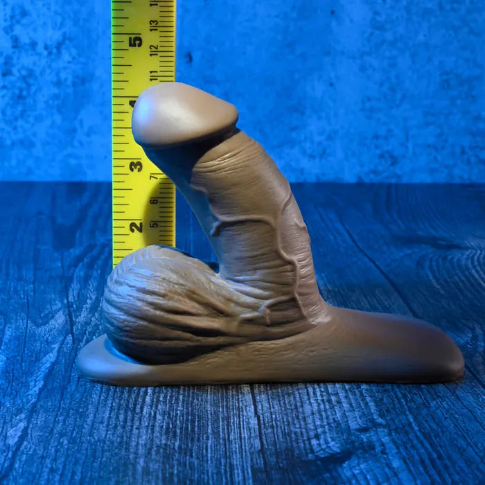 Gender X Silicone Dark Packer 10cm Brown Gender X