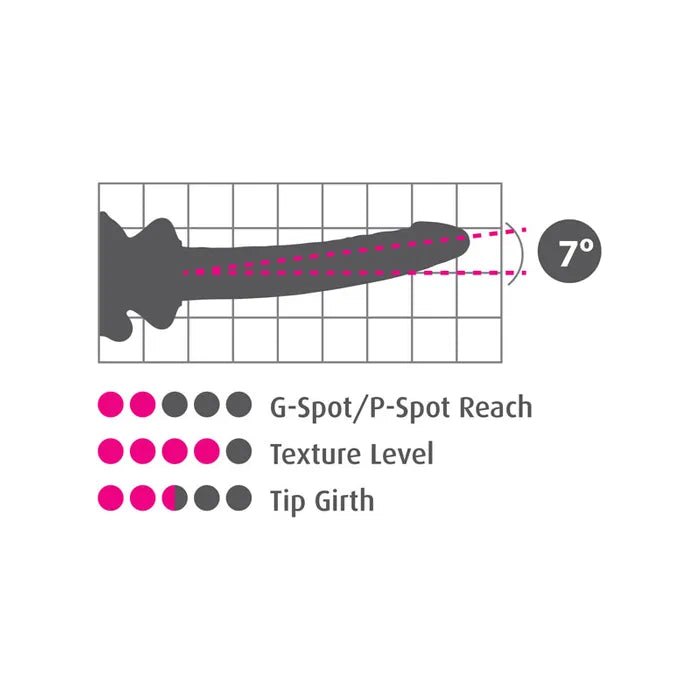 Pipedream Icicles #86 Glass Dong With Suction Base 17cm Pink Pipedream