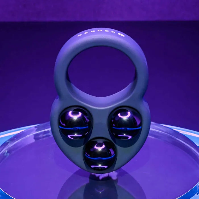 Gender X WORKOUT RING Weighted Cock Ring Black Gender X