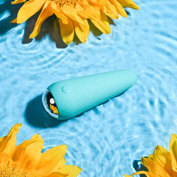 Gender X O CONE USB Rechargeable Bullet Vibrator Blue Gender X