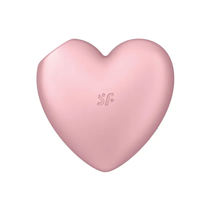 Satisfyer Cutie Heart USB Rechargeable Air Pulsation Stimulator With Vibration Satisfyer Main image