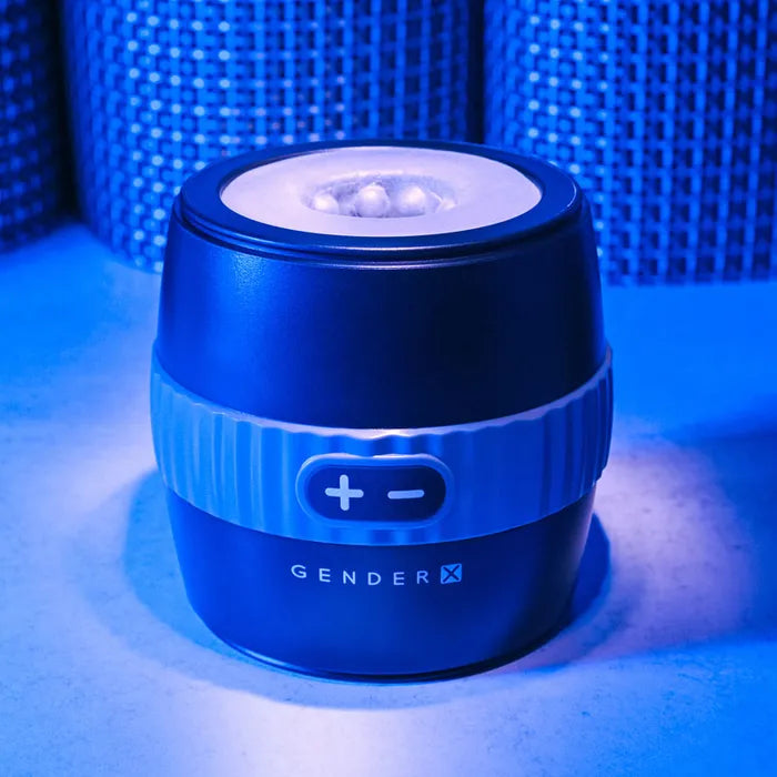 Gender X BARREL OF FUN USB Rechargeable Stroker Black Gender X