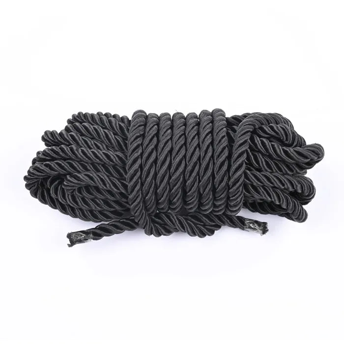 Sex & Mischief Shadow Tie & Tickle Kit Beginners Bondage Kit Black Sportsheets