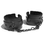 Sportsheets Sex & Mischief Shadow Fur Handcuffs Comfortable Restraints Sportsheets