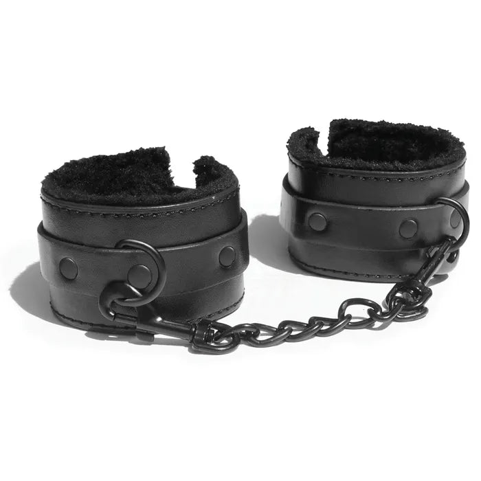 Sportsheets Sex & Mischief Shadow Fur Handcuffs Comfortable Restraints Sportsheets