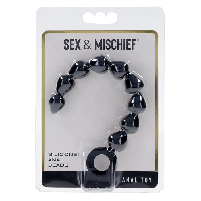 Sportsheets Sex & Mischief Silicone Anal Beads 22.9cm Sportsheets