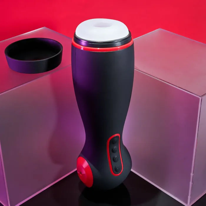 Zero Tolerance TIGHT SQUEEZE USB Rechargeable Vibrating Squeezing & Talking Stroker Zero Tolerance
