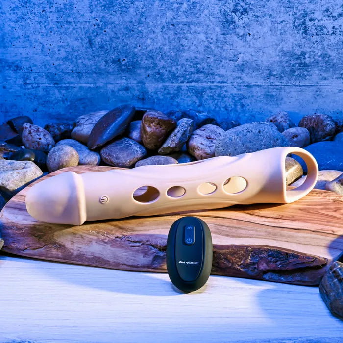 Zero Tolerance BIG BOY EXTENDER Light USB Rechargeable Vibrating Penis Extension Sleeve Zero Tolerance