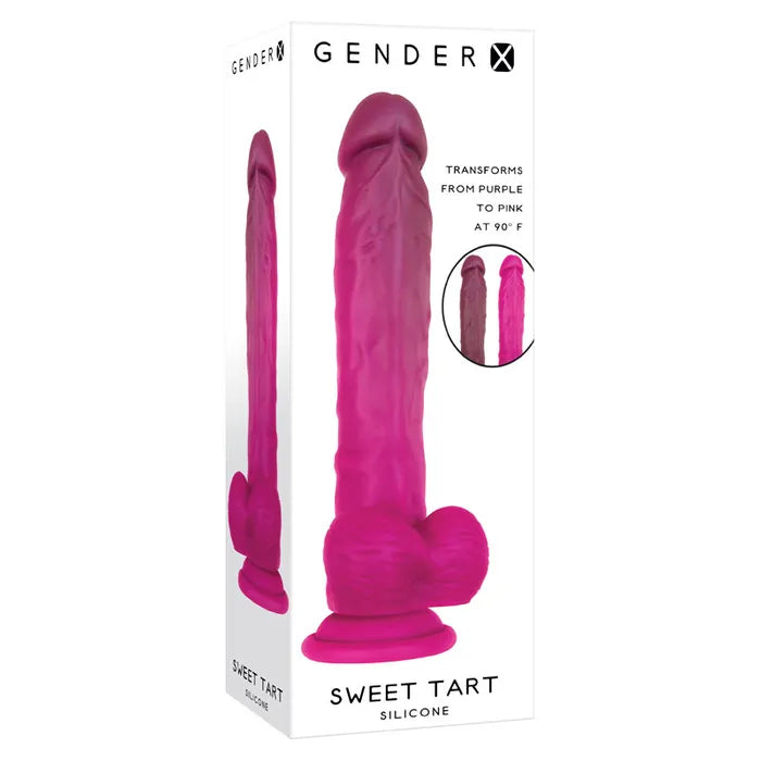Gender X SWEET TART Colour Changing Dong 21cm Purple / Pink Gender X
