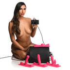 XR Brands LoveBotz 50X Saddle Pro Mains Powered Sex Machine With 4 Attachments XR Brands