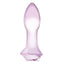 Glas Rosebud Glass Butt Plug 5 Inch