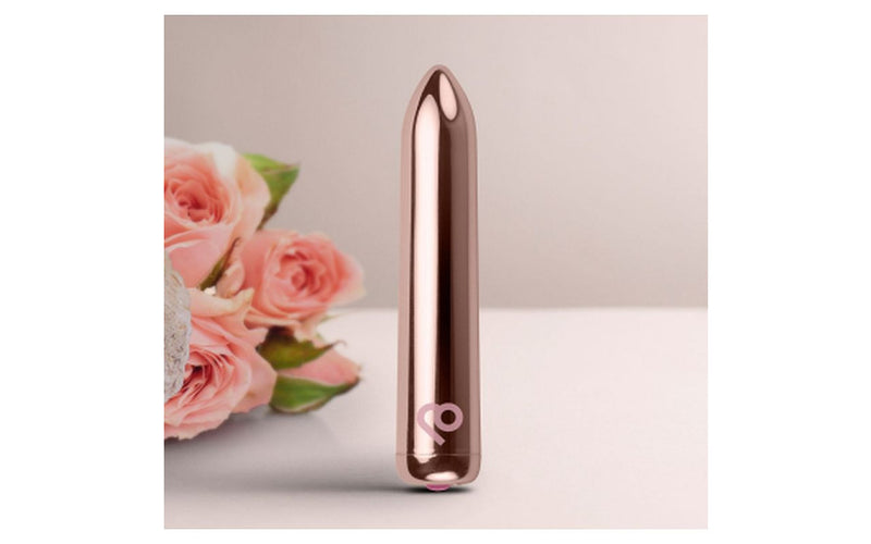 Rocks Off Golden Rose Rechargeable Bullet Vibrator