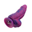 HiSmith Silicone Purple & Blue Monster Fantasy Dildo (KlicLok) 9.5 Inch HiSmith