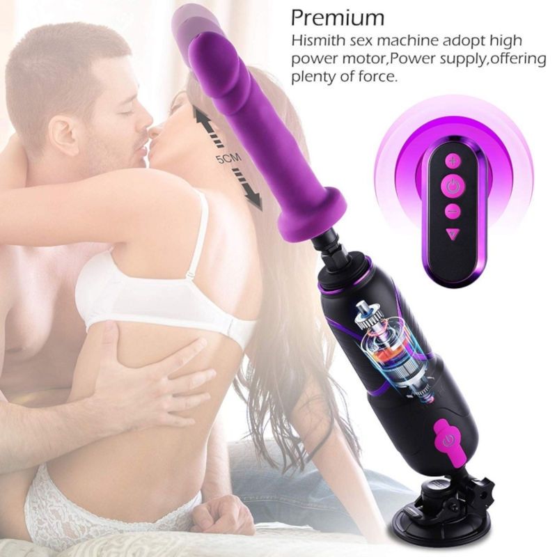 HiSmith Pro Traveler Remote & App Controlled Sex Machine HiSmith