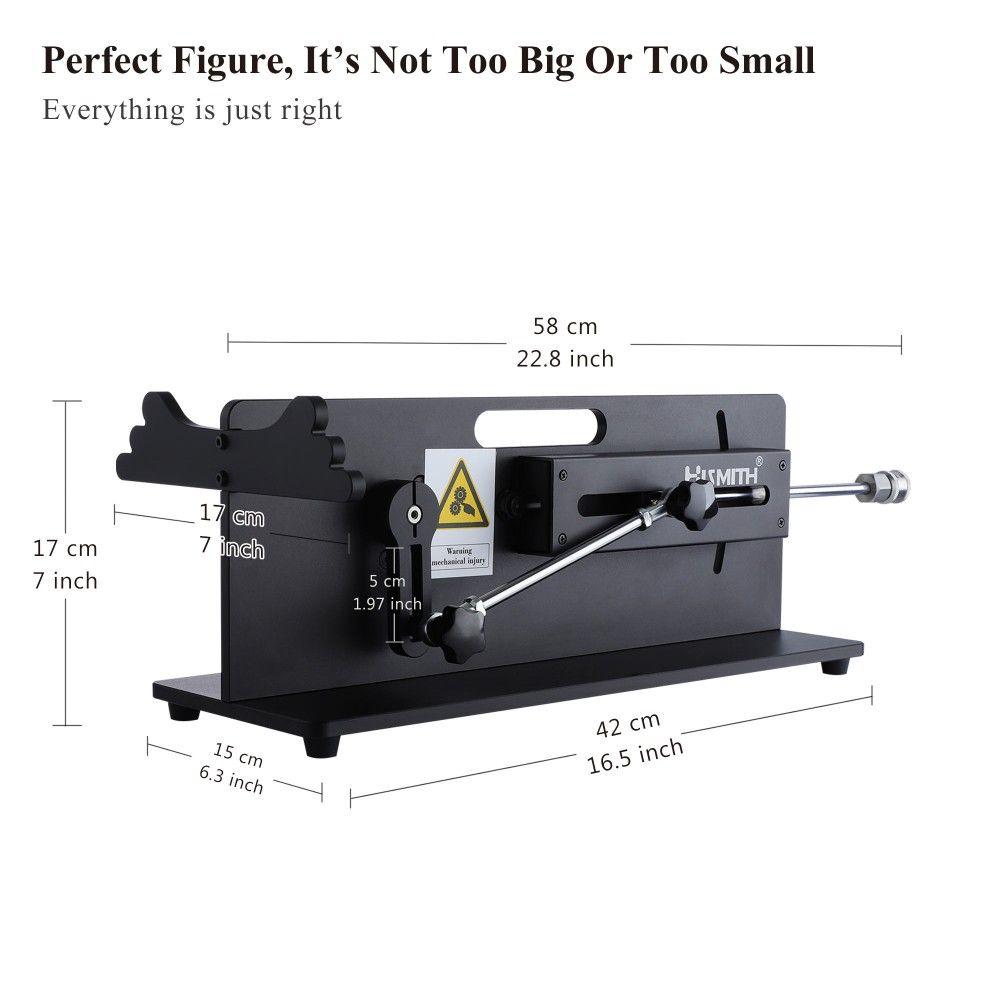 HiSmith Tabletop 2.0 Pro Remote & App Controlled Sex Machine HiSmith