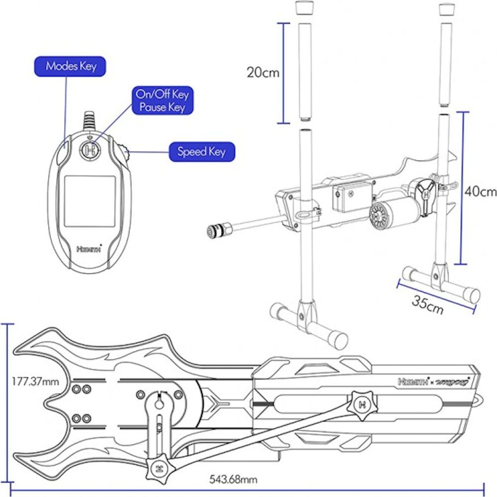 HiSmith & Wildolo Intelligent APP Controlled Premium Sex Machine HiSmith