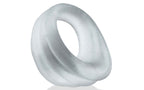 Hunkyjunk Expander Slim Scoop Cock Ring Black Hunkyjunk