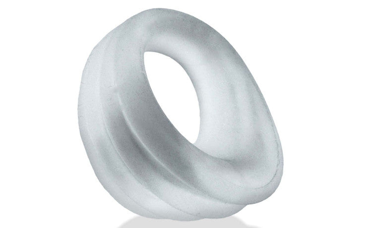 Hunkyjunk Expander Slim Scoop Cock Ring Black Hunkyjunk