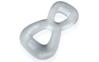 Hunkyjunk Boomerang Double Cockring Ball Stretcher Hunkyjunk