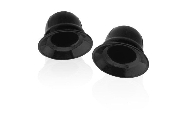 Hunkyjunk Nano Nips Nipple Sucker Silicone Black With Storage Case Hunkyjunk