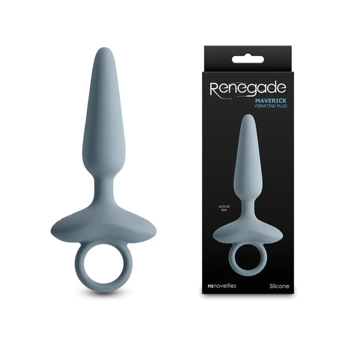 NS Novelties Renegade Maverick USB Rechargeable Vibrating Butt Plug NS Novelties