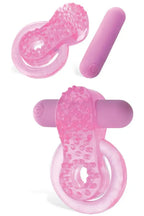 Adam & Eve 10 Function RECHARGEABLE COUPLES ENHANCER Pink Adam & Eve