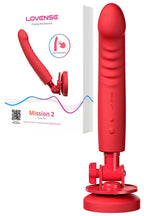 Lovense Mission 2 Vibrating Suction Cup Dildo Lovense