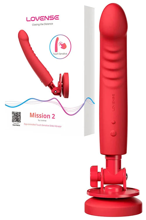 Lovense Mission 2 Vibrating Suction Cup Dildo Lovense Main image