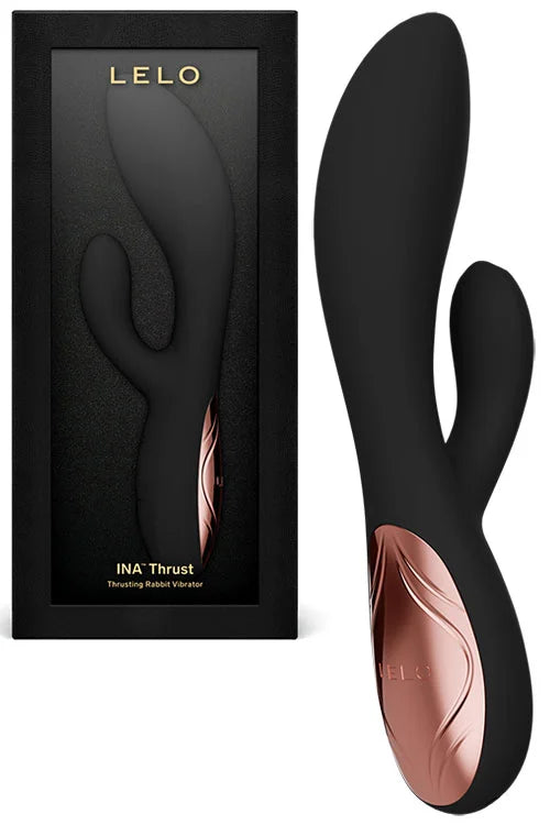 Lelo Ina Thrust 7.7" Thrusting Rabbit Vibrator With App Control LELO