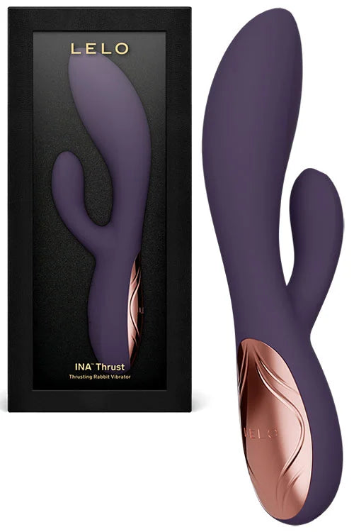 Lelo Ina Thrust 7.7" Thrusting Rabbit Vibrator With App Control Fleshlight