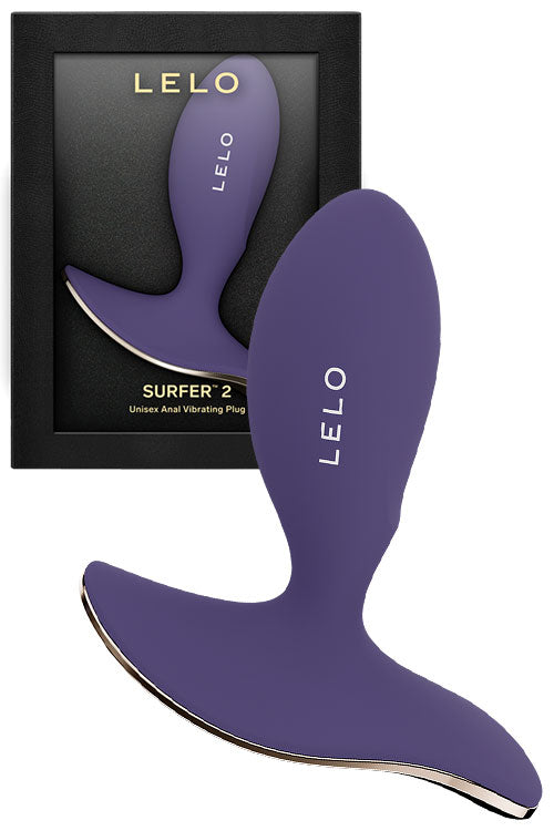 Lelo Surfer 2 App Controlled 4.1" Vibrating Butt Plug Lelo